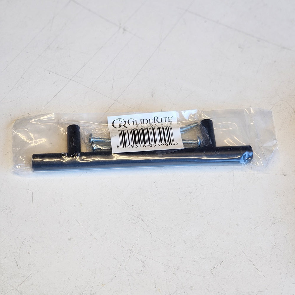 3-3/4 in. Matte Black Solid Cabinet Handle Drawer Bar Pulls (10-Pack) (5001-96-MB-10) 3-3/4 in. Matte Black Solid Cabinet Handle Drawer Bar Pulls (10-Pack) (5001-96-MB-10)